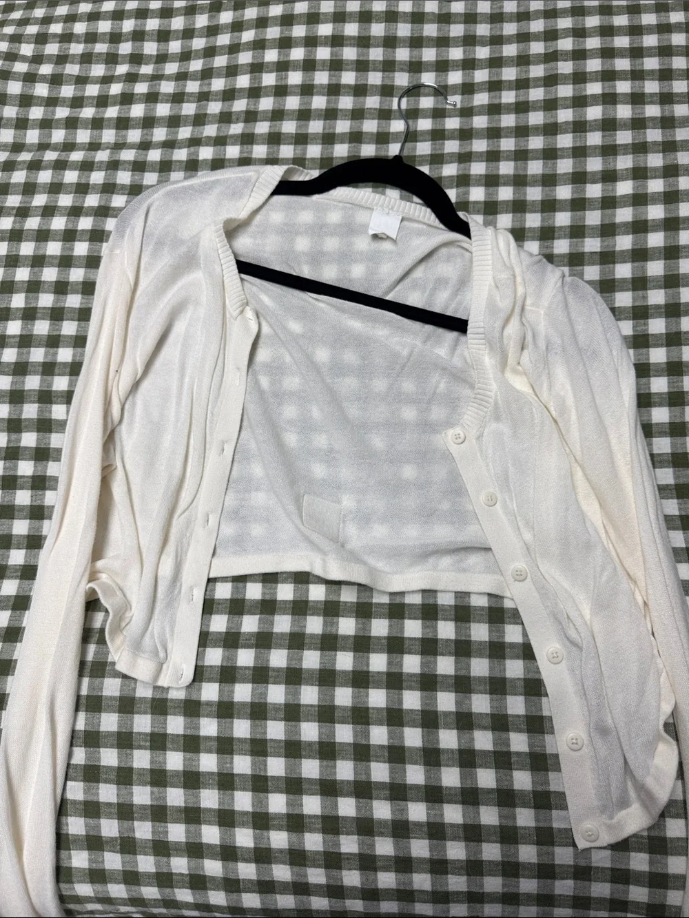 White Alo cardigan